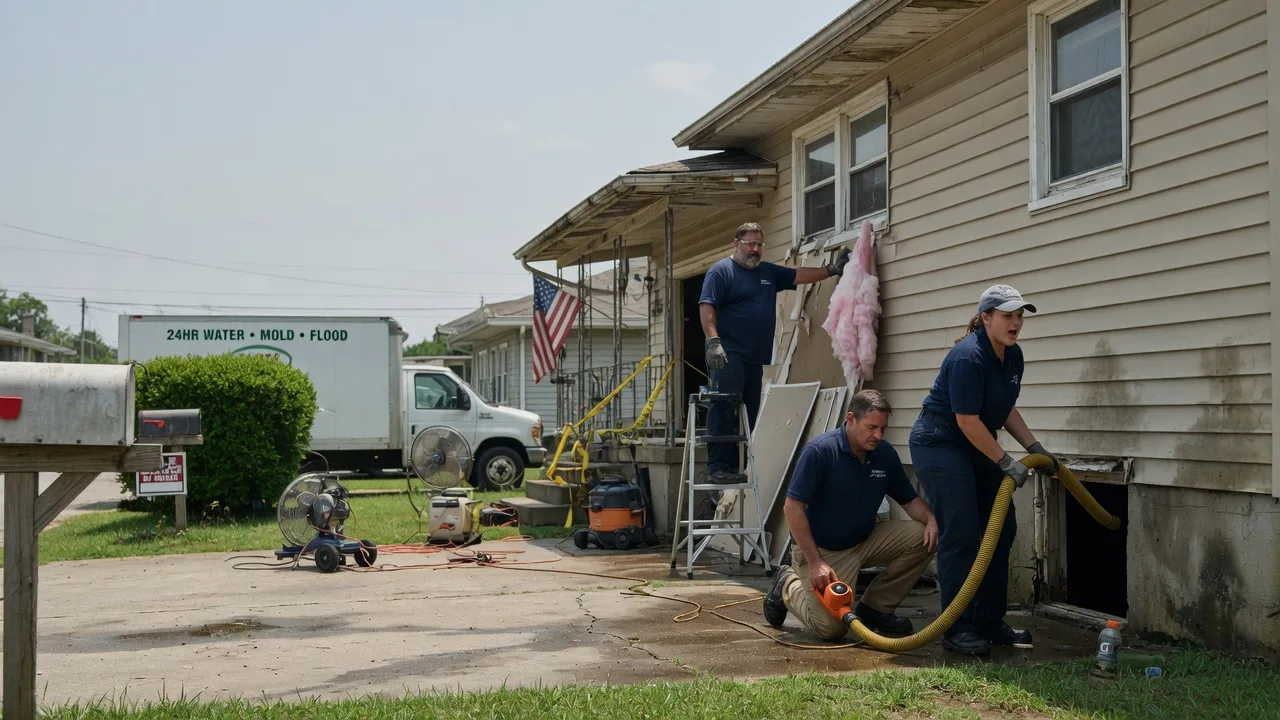 Water Damage Repair in Hickory Valley, TN near me